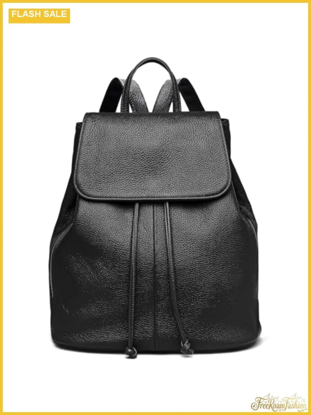 Genuine Leather Backpack Purse for Women Adjustable Straps Travel Work
